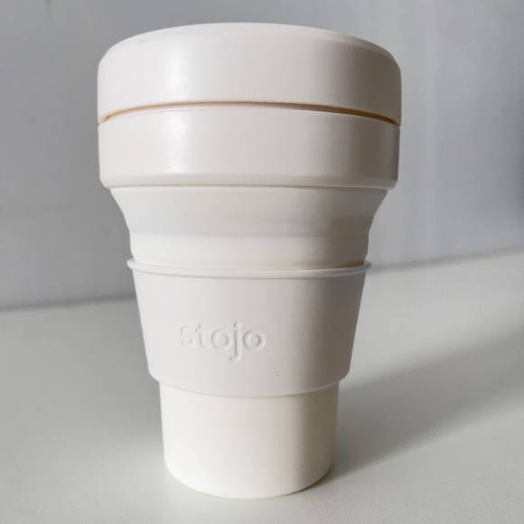 🆓 FREE WITH PURCHASE ☕️ Stojo collapsible silicone travel cup - Picture 5 of 6